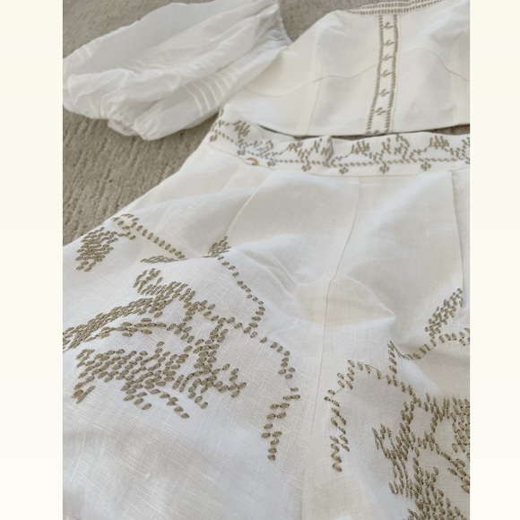 Redpolaris Crop Top with Shorts Set Rare Size 38 S NWOT - Picture 9 of 14